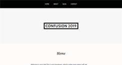 Desktop Screenshot of confusionsf.org